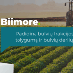 Padidina bulvių frakcijos tolygumą ir bulvių derlių!